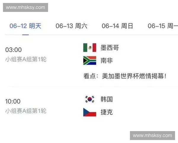 美加墨世界杯国际直播全景追踪热门对决实时解读全球球迷观赛盛宴